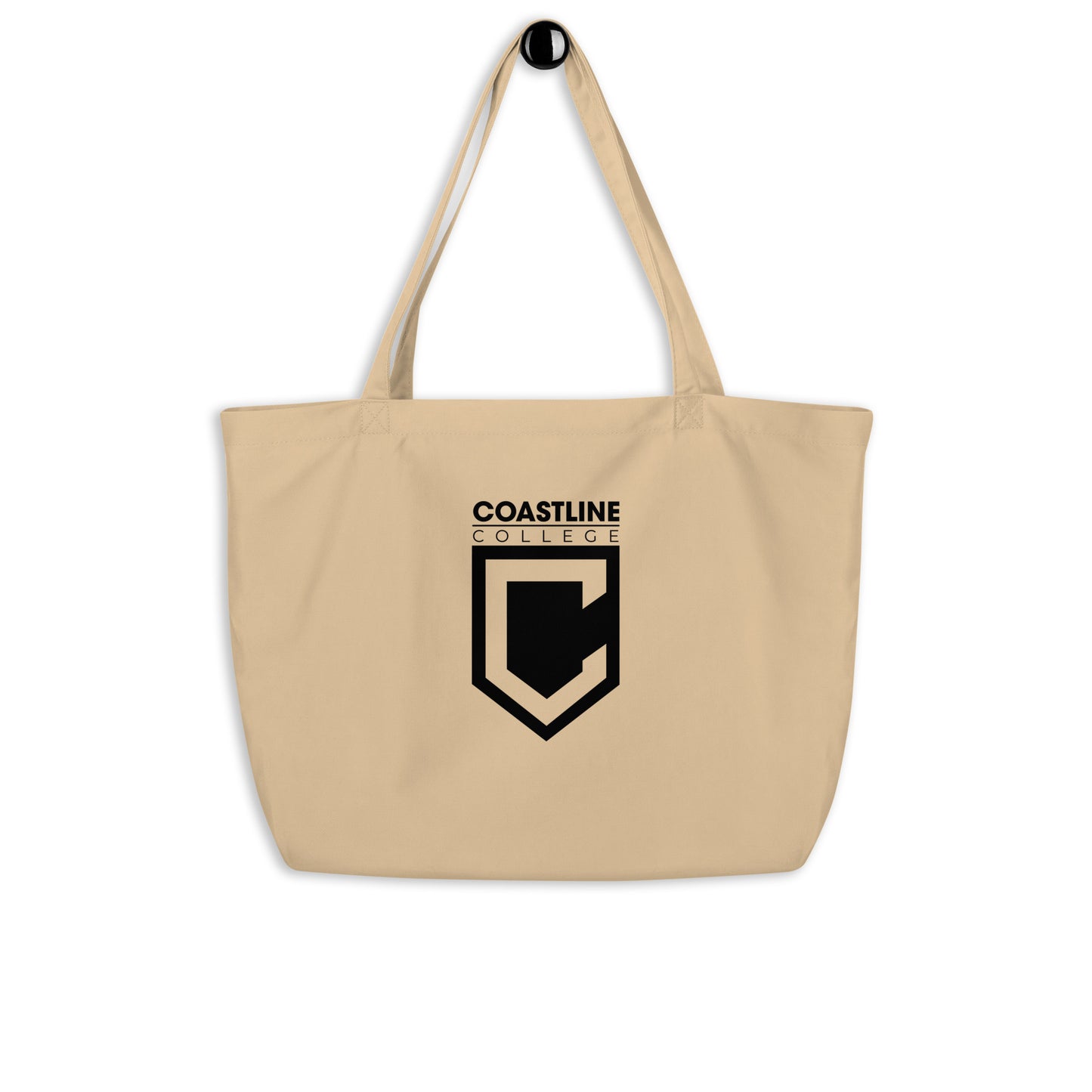 Coastline "Invest In Our Planet" Natural Large Organic Tote Bag