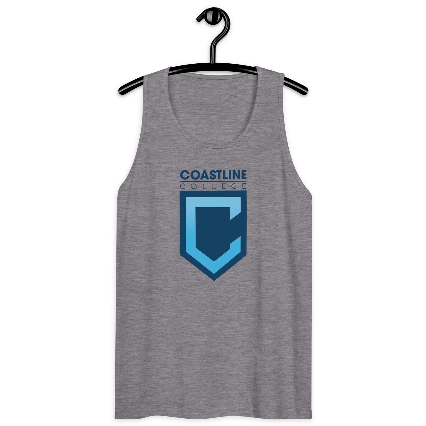 Shield Logo Unisex Premium Tank Top - Light Colors