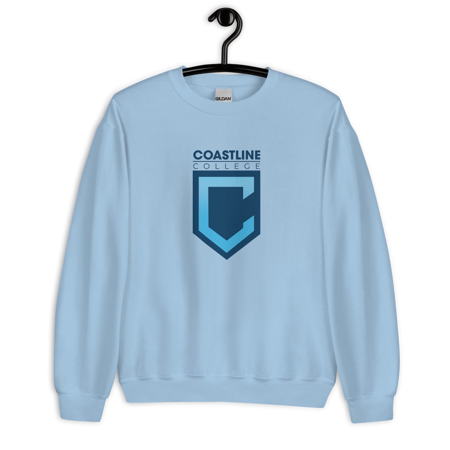 Shield Logo Unisex Crewneck Sweatshirt - Light Colors