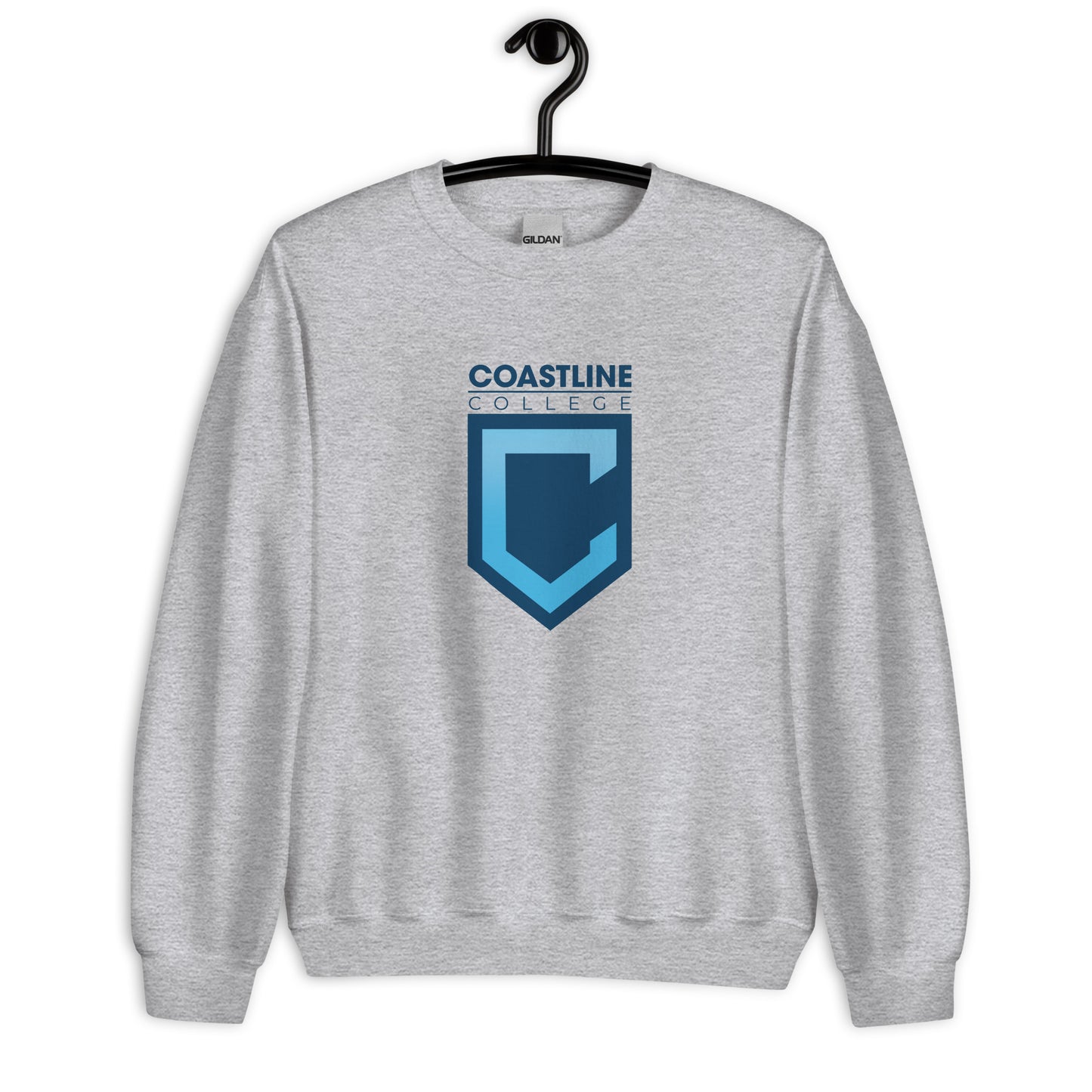 Shield Logo Unisex Crewneck Sweatshirt - Light Colors