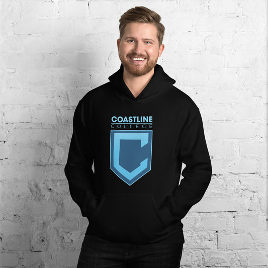 Shield Logo Unisex Pullover Hoodie - Dark Colors