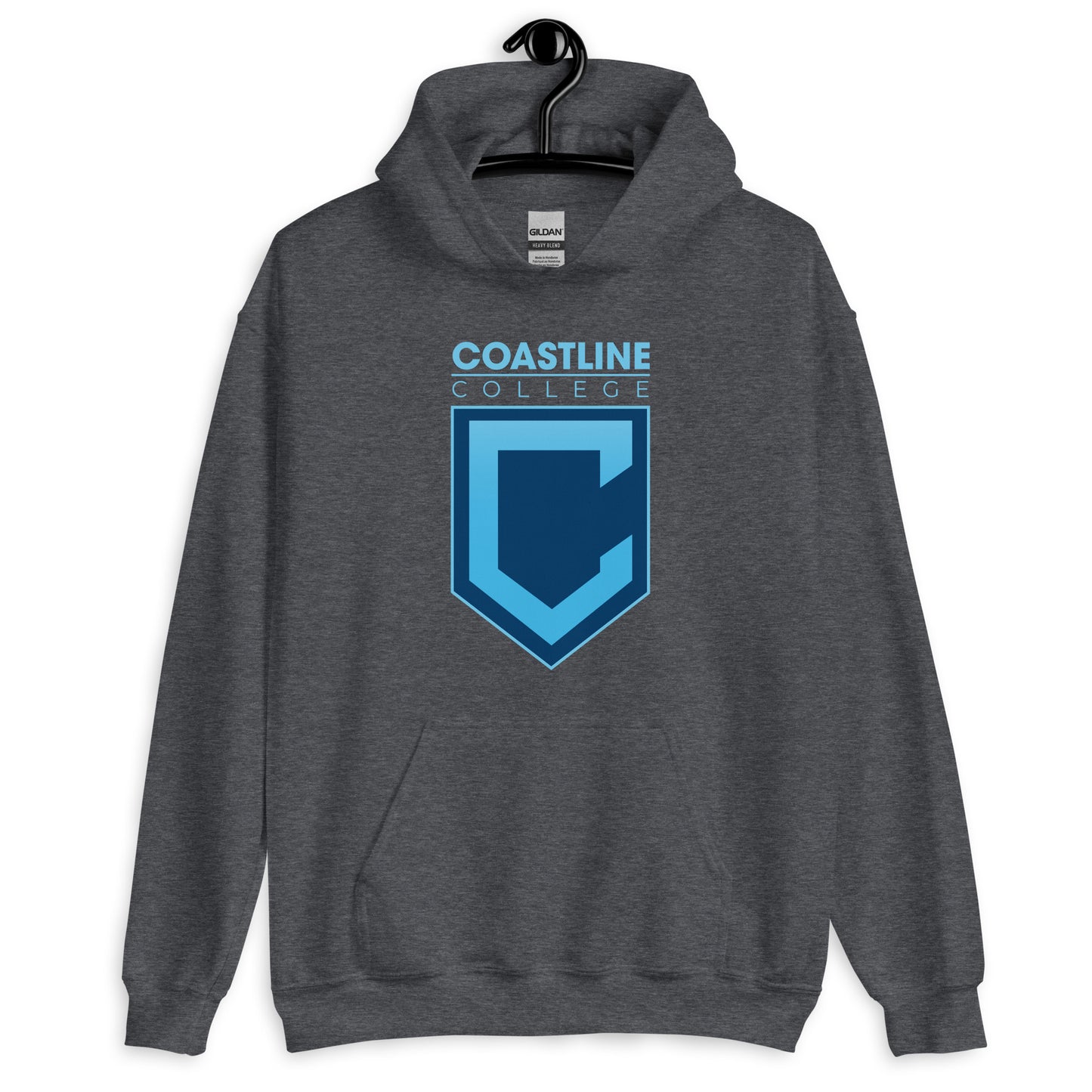 Shield Logo Unisex Pullover Hoodie - Dark Colors