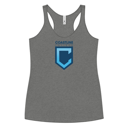 Shield Logo Women's Racerback Tank - Light Colors