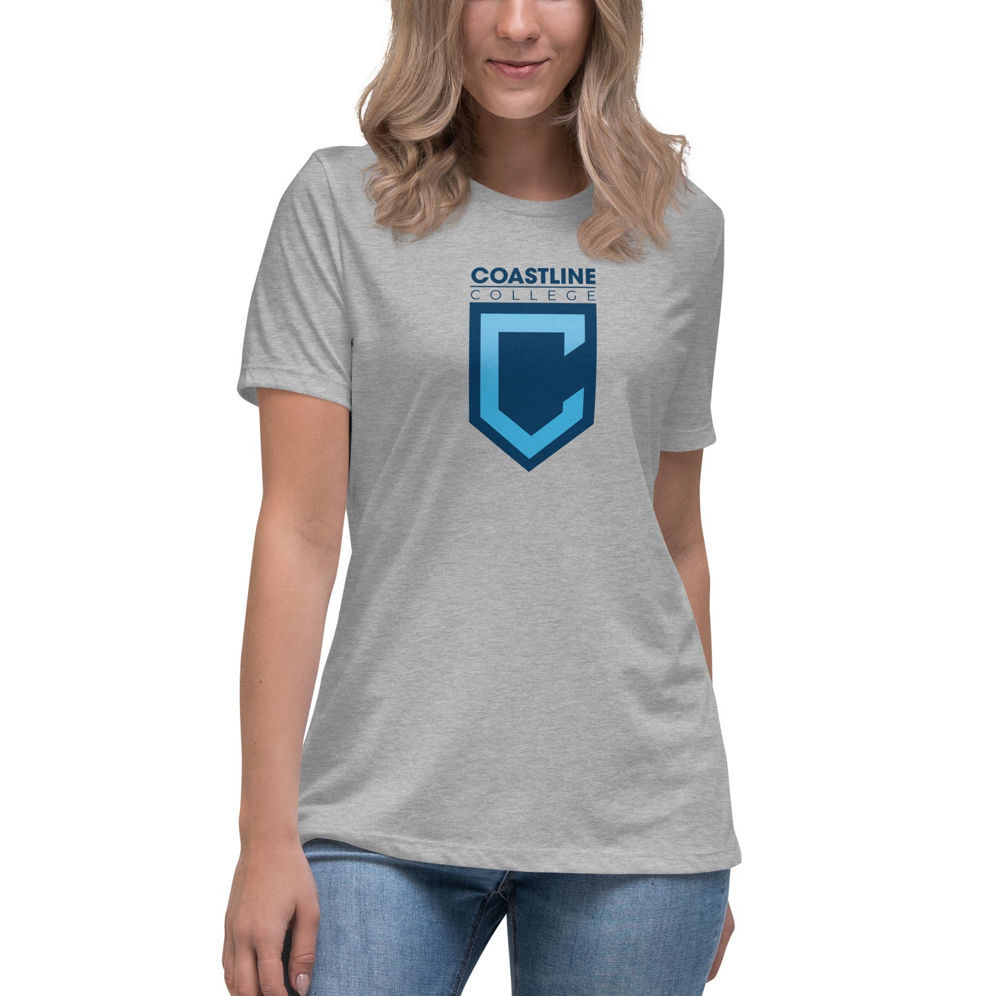 Shield Logo Women's Relaxed T-Shirt - Light Colors