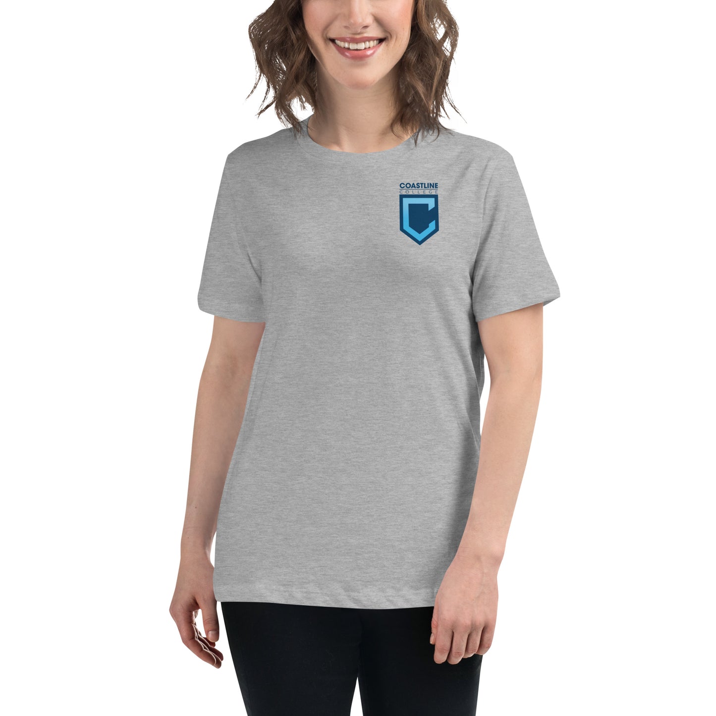 Shield Logo (Small) Women's Relaxed T-Shirt - Light Colors
