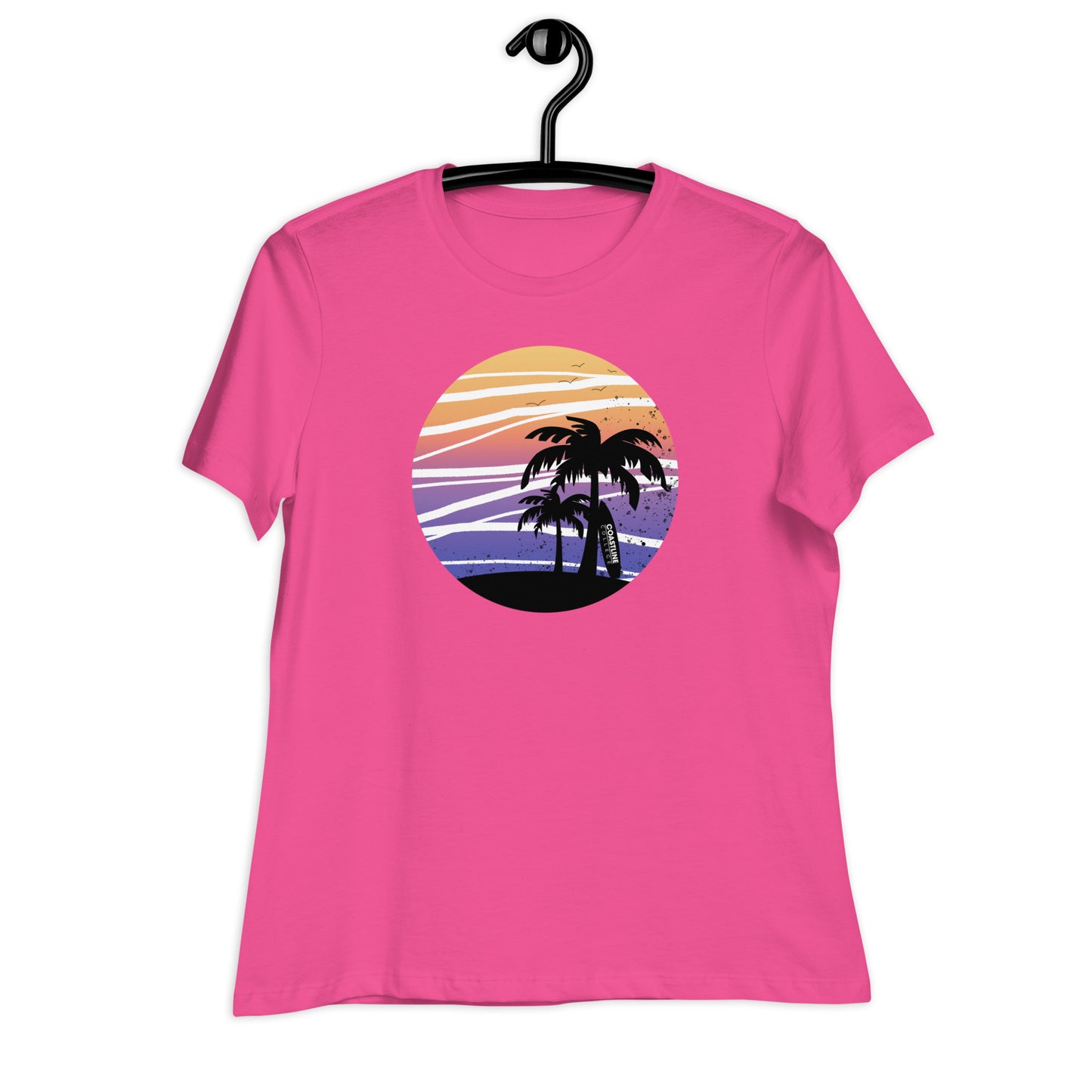 Coastline Summertime Sunset Women's Relaxed T-Shirt