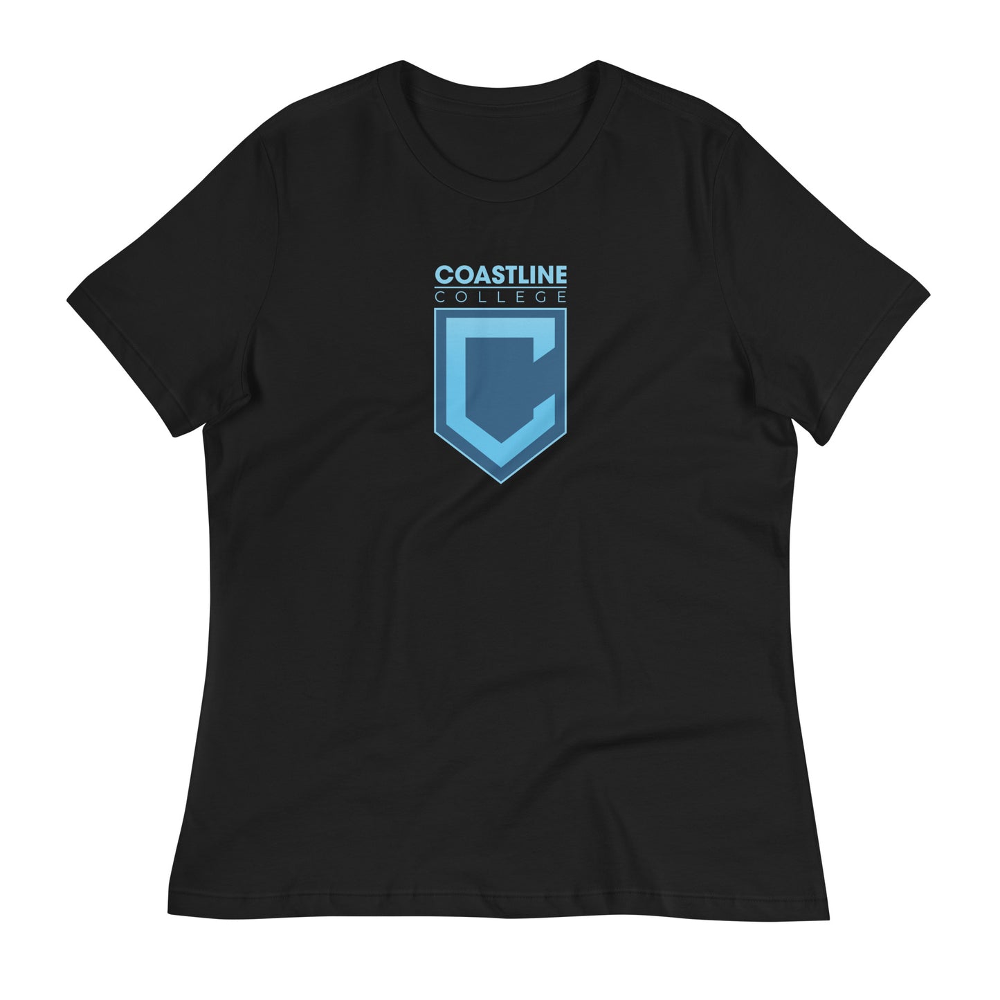 Shield Logo Women's Relaxed T-Shirt - Dark Colors
