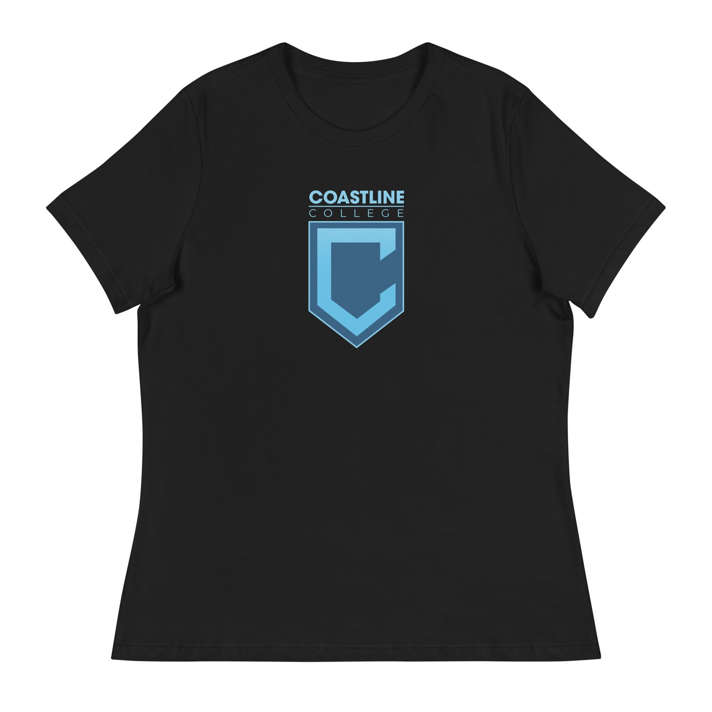 Shield Logo Women's Relaxed T-Shirt - Dark Colors