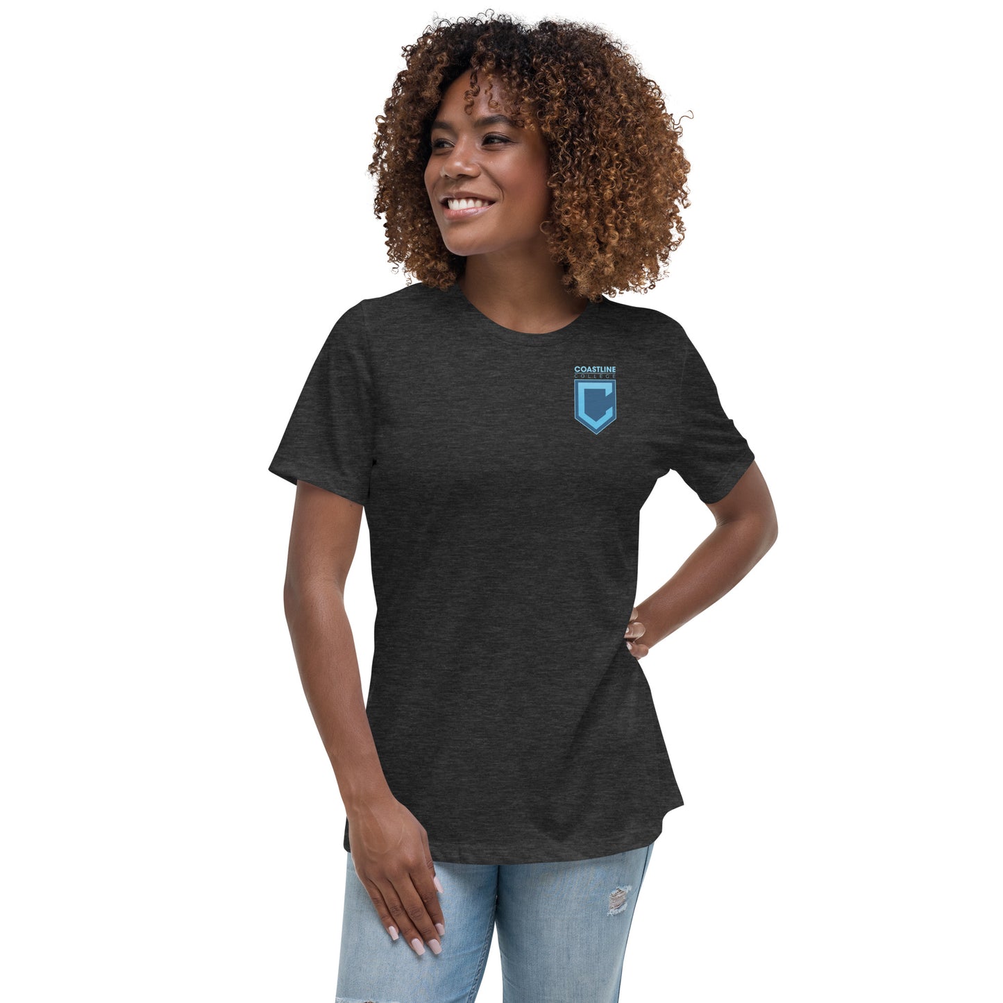 Shield Logo (Small) Women's Relaxed T-Shirt - Dark Colors