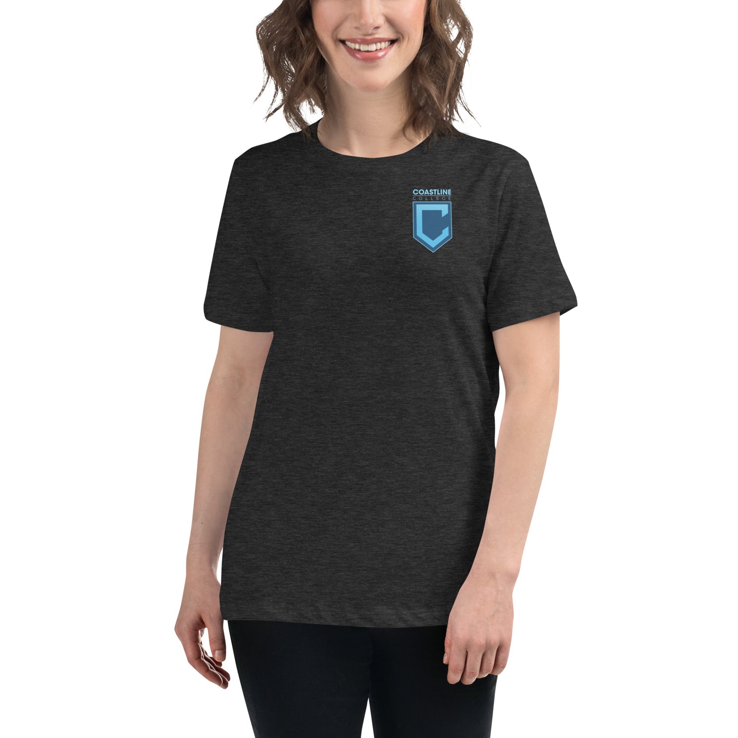 Shield Logo (Small) Women's Relaxed T-Shirt - Dark Colors