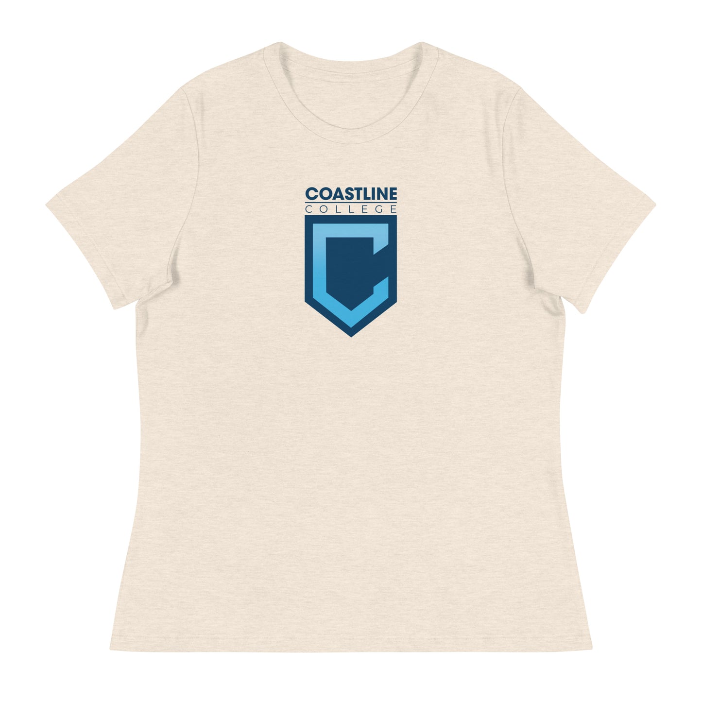 Shield Logo Women's Relaxed T-Shirt - Light Colors