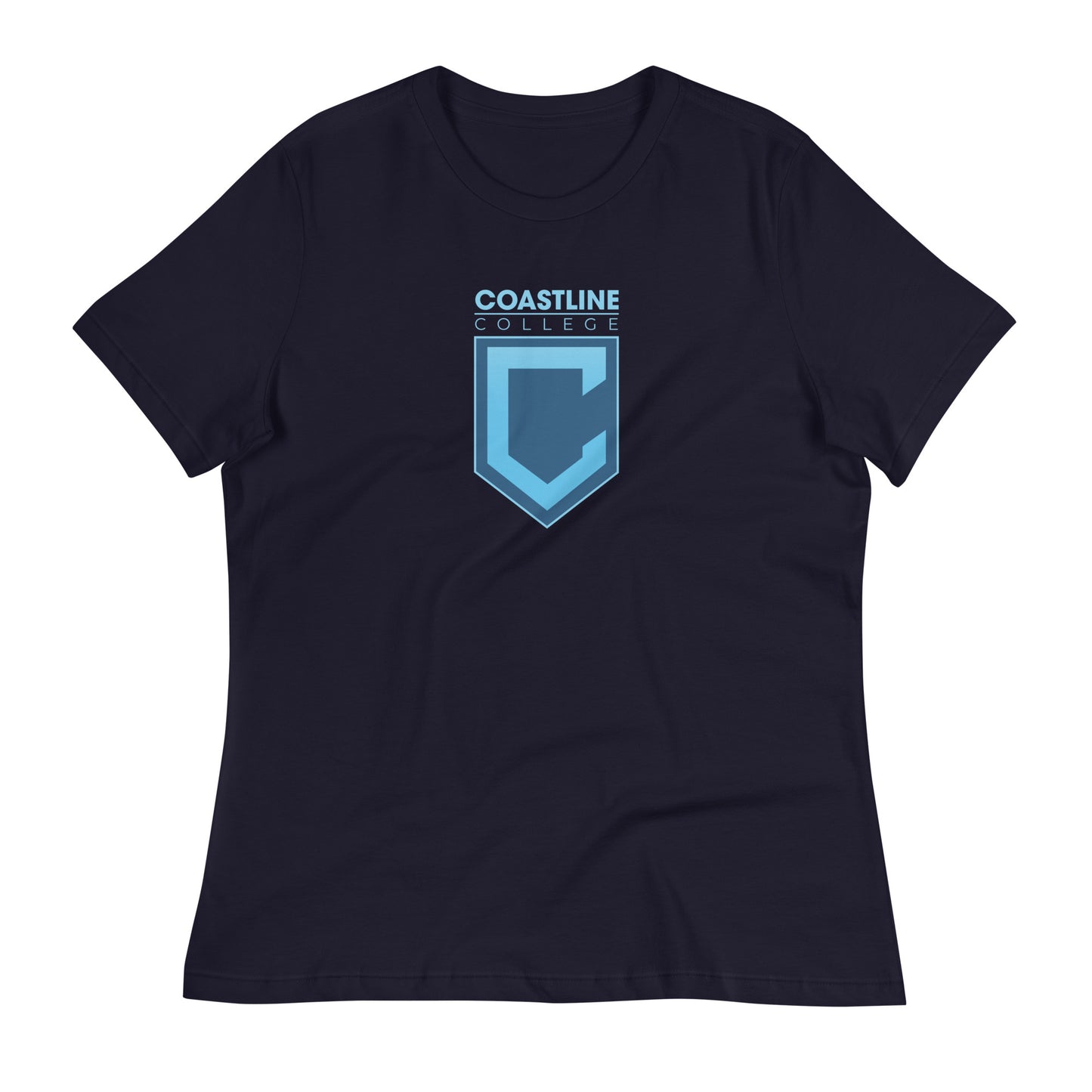 Shield Logo Women's Relaxed T-Shirt - Dark Colors