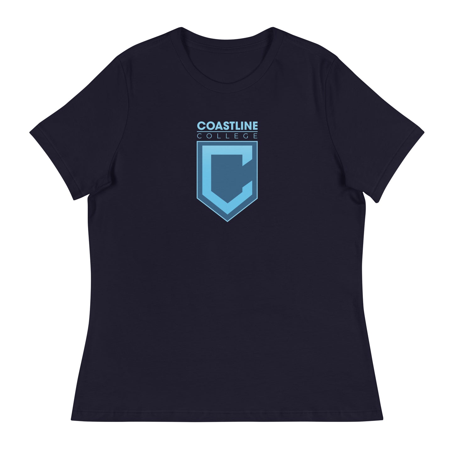 Shield Logo Women's Relaxed T-Shirt - Dark Colors