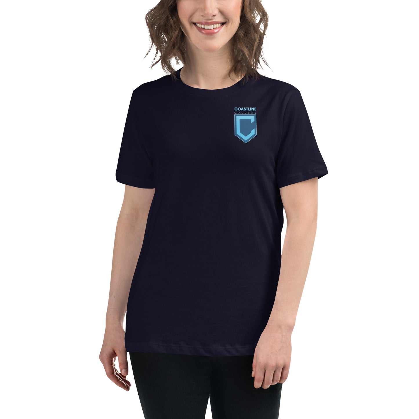 Shield Logo (Small) Women's Relaxed T-Shirt - Dark Colors