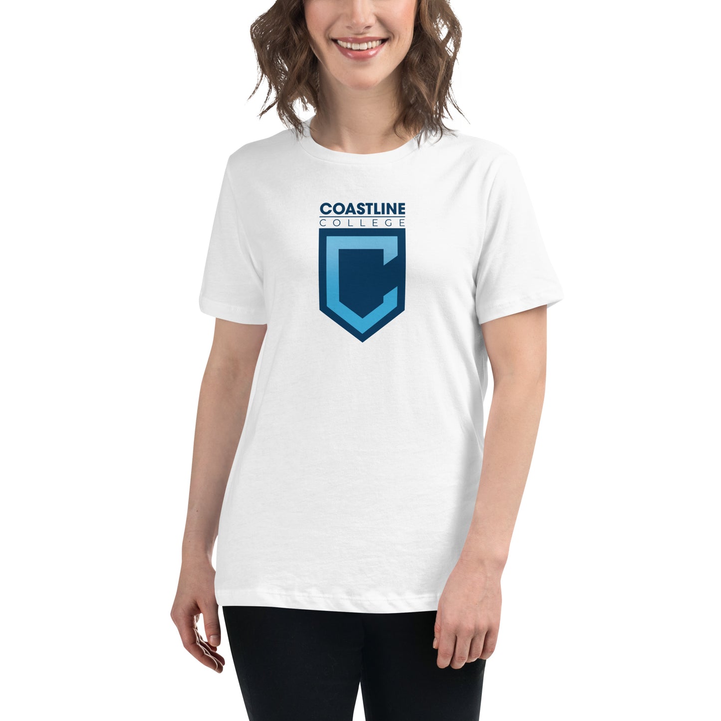 Shield Logo Women's Relaxed T-Shirt - Light Colors