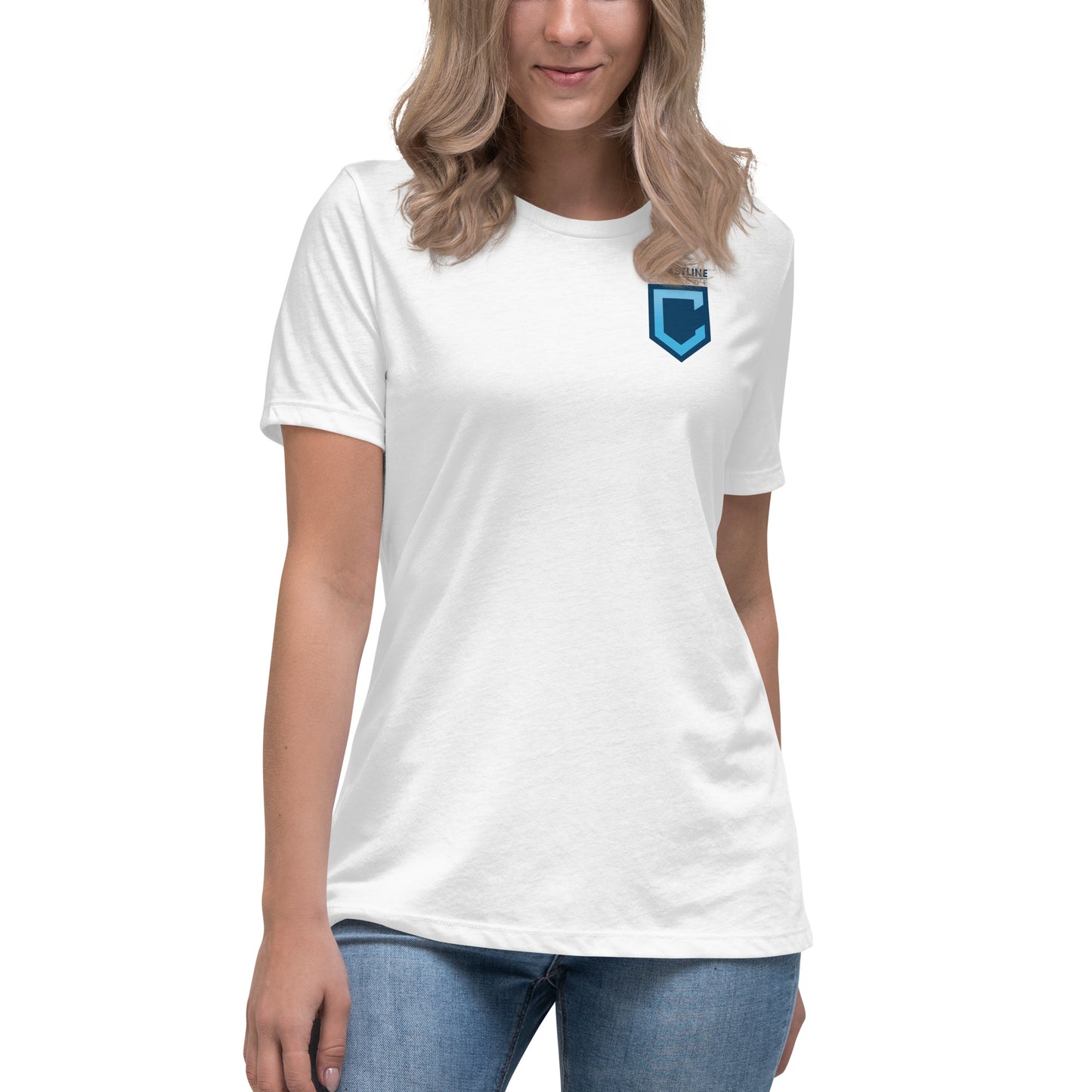 Shield Logo (Small) Women's Relaxed T-Shirt - Light Colors