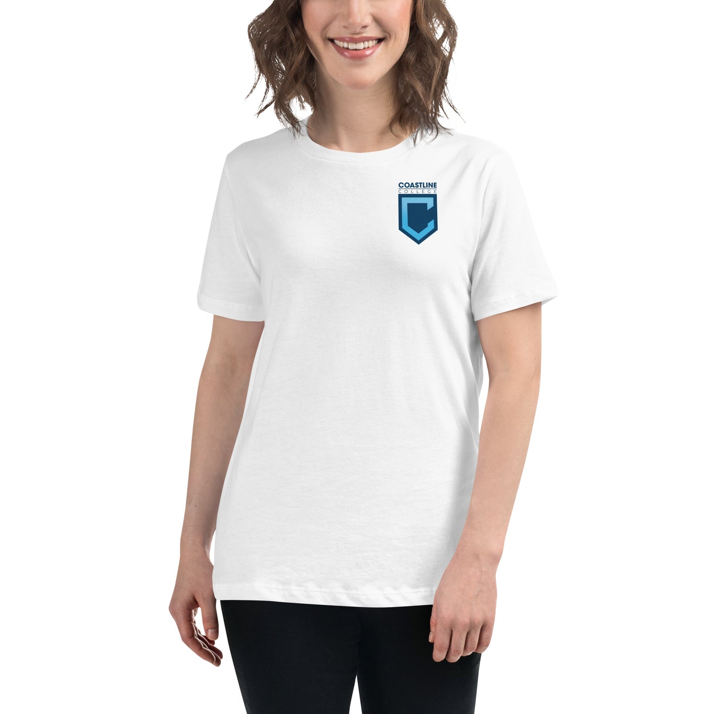 Shield Logo (Small) Women's Relaxed T-Shirt - Light Colors