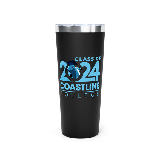 Coastline Class of 2024 Copper Vacuum Insulated Tumbler, 22oz