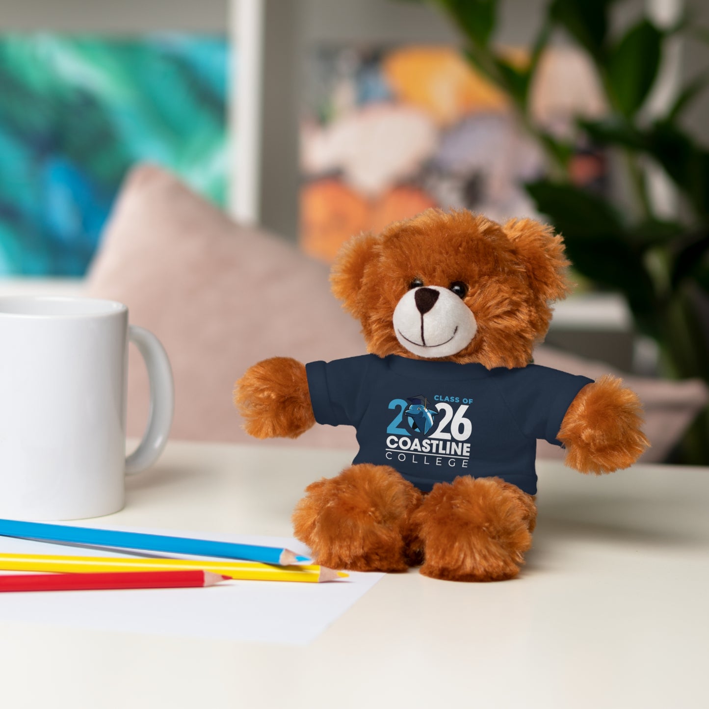 Coastline Class of 2026 Stuffed Bear with Tee