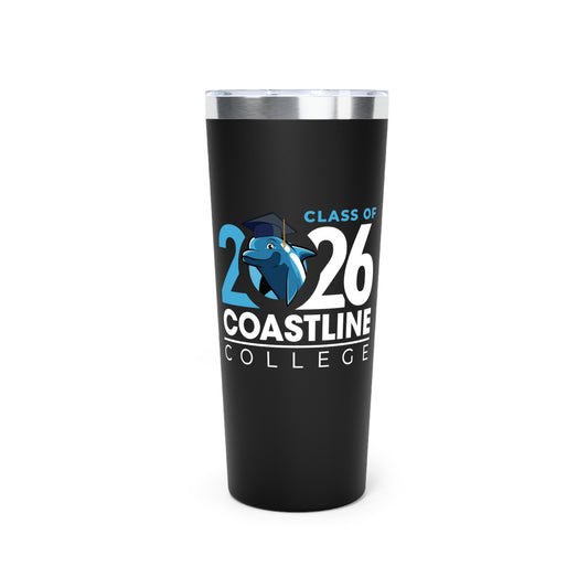 Coastline Class of 2026 Copper Vacuum Insulated Tumbler, 22oz