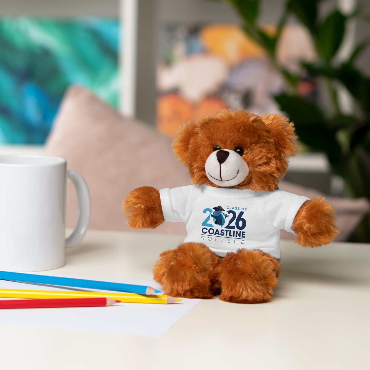 Coastline Class of 2026 Stuffed Bear with Tee