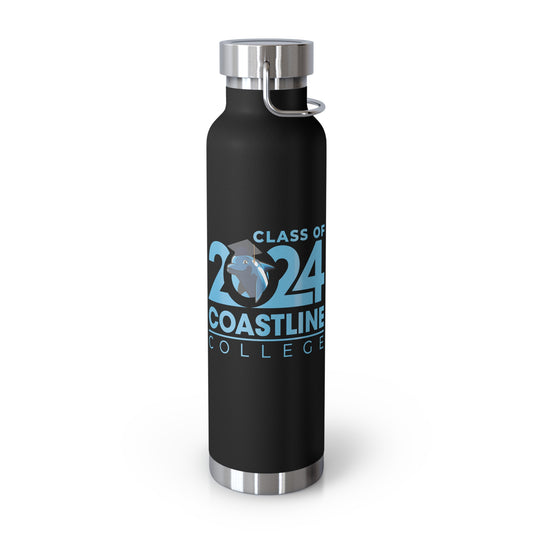 Coastline Class of 2024 Copper Vacuum Insulated Bottle, 22oz