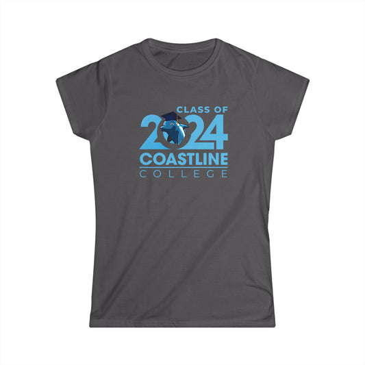 Coastline Class of 2024 Women's Softstyle Tee