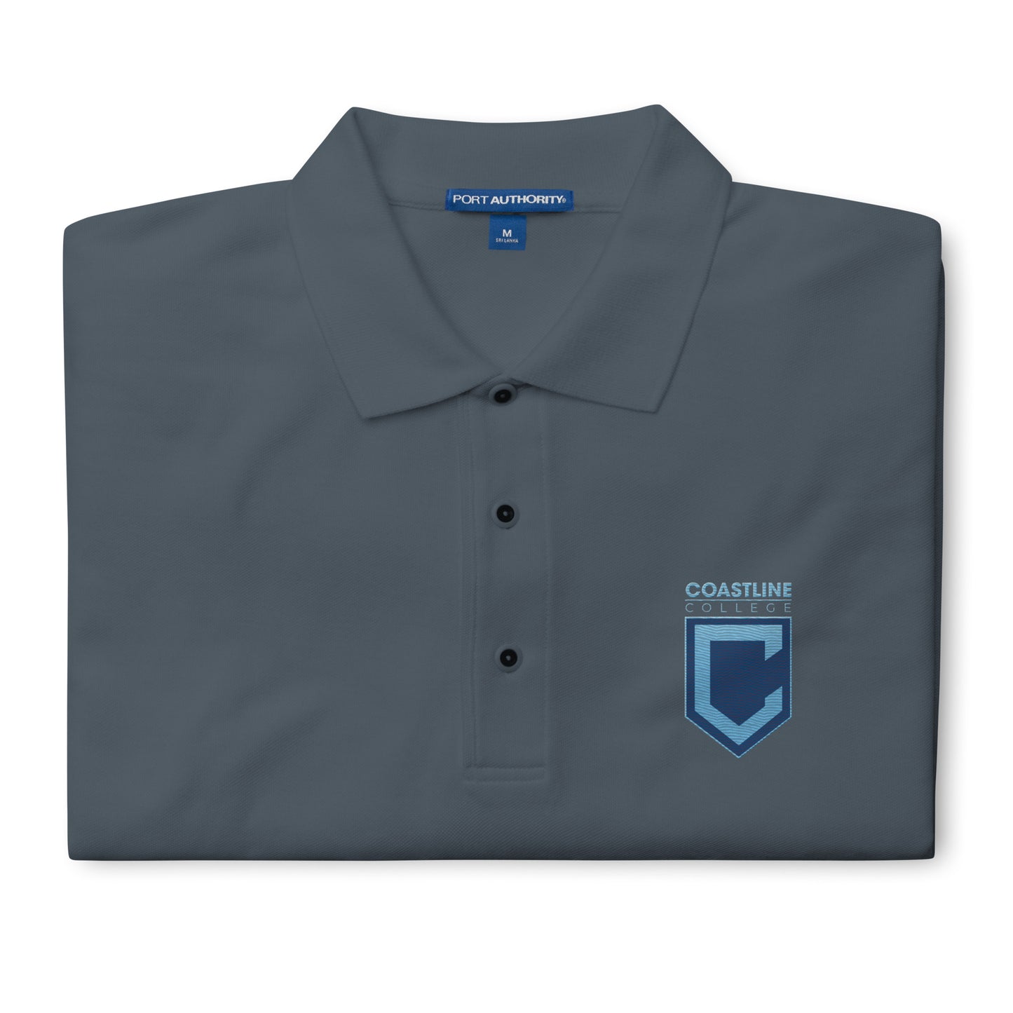 Shield Logo Unisex Premium Polo - Dark Colors
