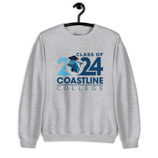 Coastline Class of 2024 Unisex Sweatshirt - Light Colors
