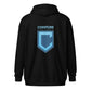 Shield Logo Unisex Heavy Blend Zip Hoodie - Dark Colors
