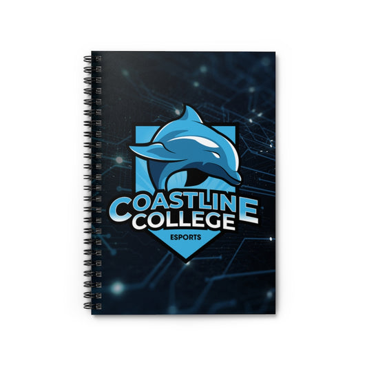 Coastline Esports Spiral Notebook - Ruled Line