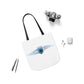 Coastline Winter Wave Polyester Canvas Tote Bag