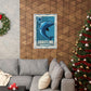 Coastline Dolphins Premium Matte Vertical Poster