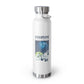 Coastline Earth Day Copper Vacuum Insulated Bottle, 22oz