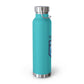 Fin Collection Copper Vacuum Insulated Bottle, 22oz