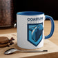 Fin Collection Accent Coffee Mug, 11oz