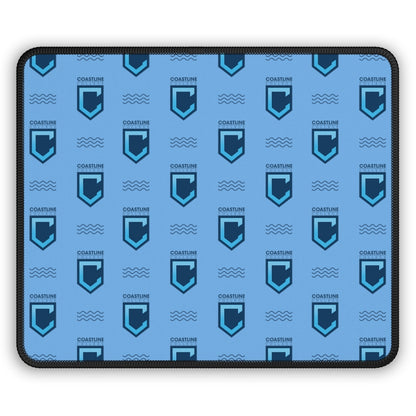 Shield Logo with Waves Gaming Mouse Pad