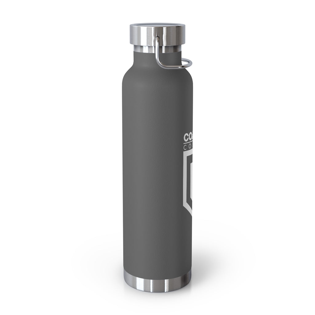 Shield Logo Copper Vacuum Insulated Bottle, 22oz