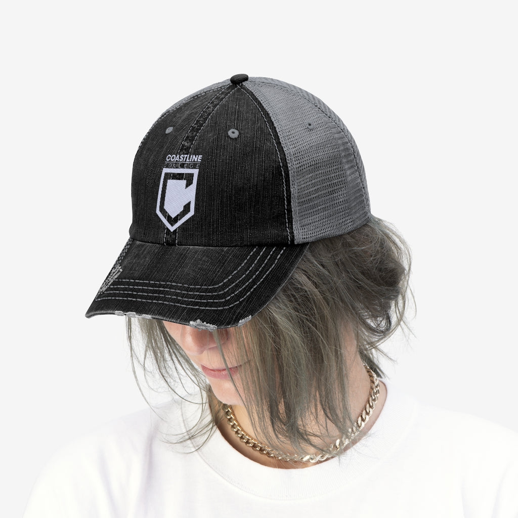 Shield Logo Embroidered Unisex Trucker Hat