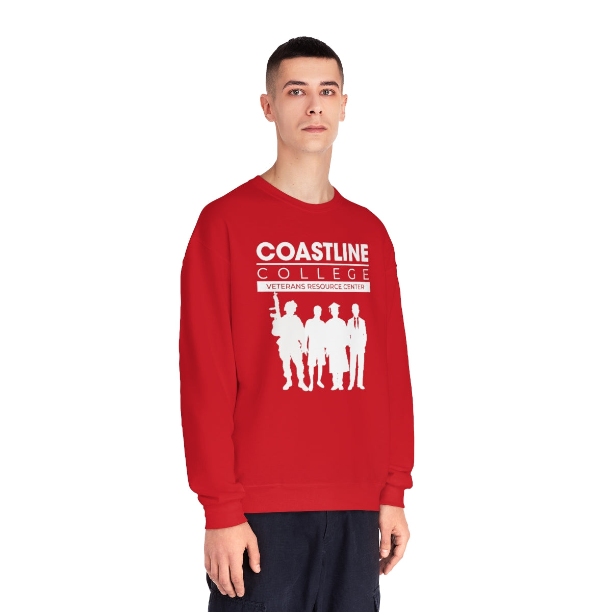 Coastline Veterans Resource Center Unisex NuBlend® Crewneck Sweatshirt