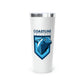 Fin Collection Copper Vacuum Insulated Tumbler, 22oz