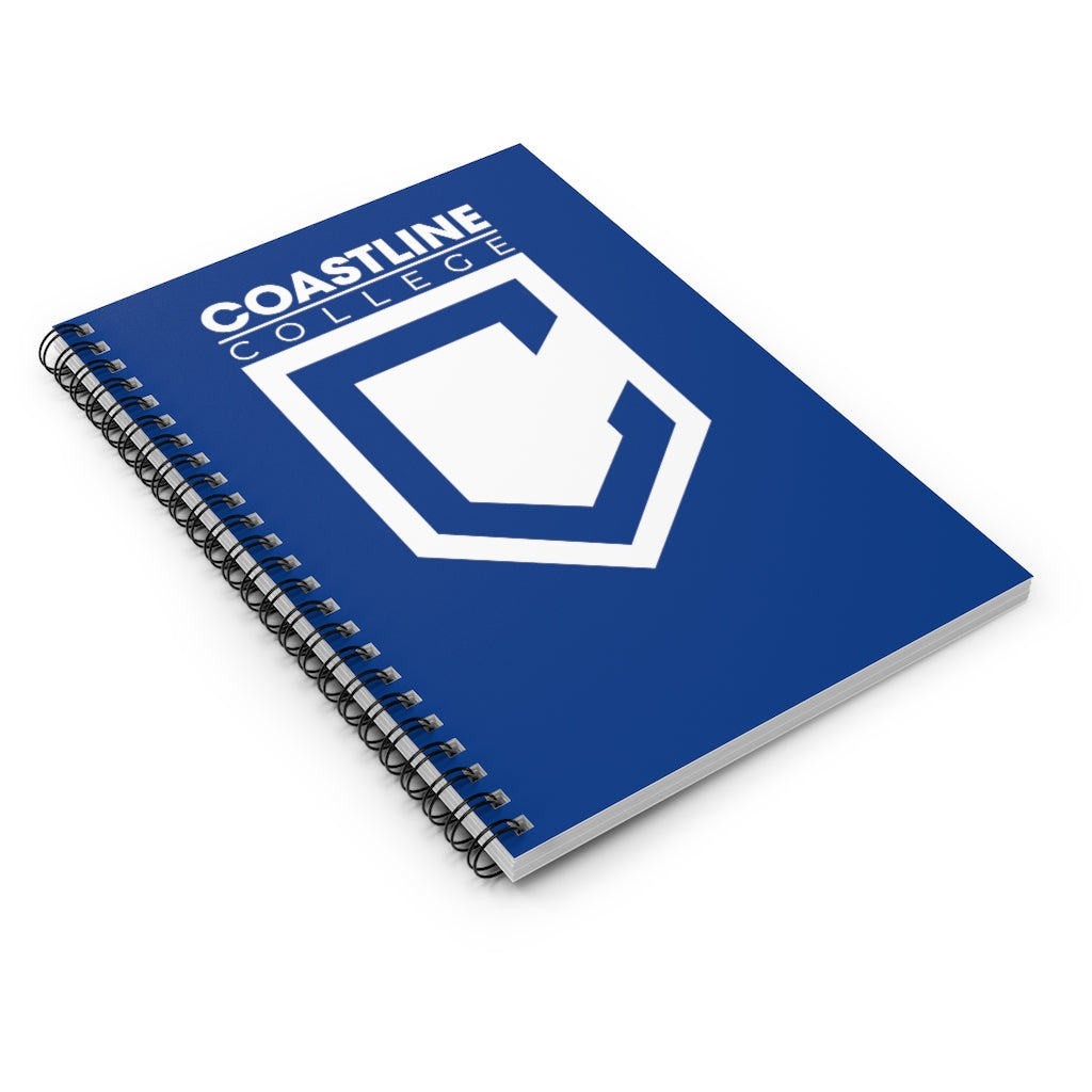 Shield Logo Spiral Notebook - Ruled Line