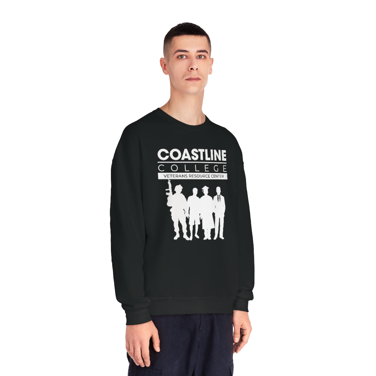 Coastline Veterans Resource Center Unisex NuBlend® Crewneck Sweatshirt