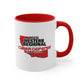 WRCCDC 2023 Competition Logo Accent Coffee Mug, 11oz