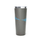 Coastline Winter Wave Copper Vacuum Insulated Tumbler, 22oz