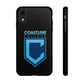Shield Logo Cellphone Tough Cases - Black