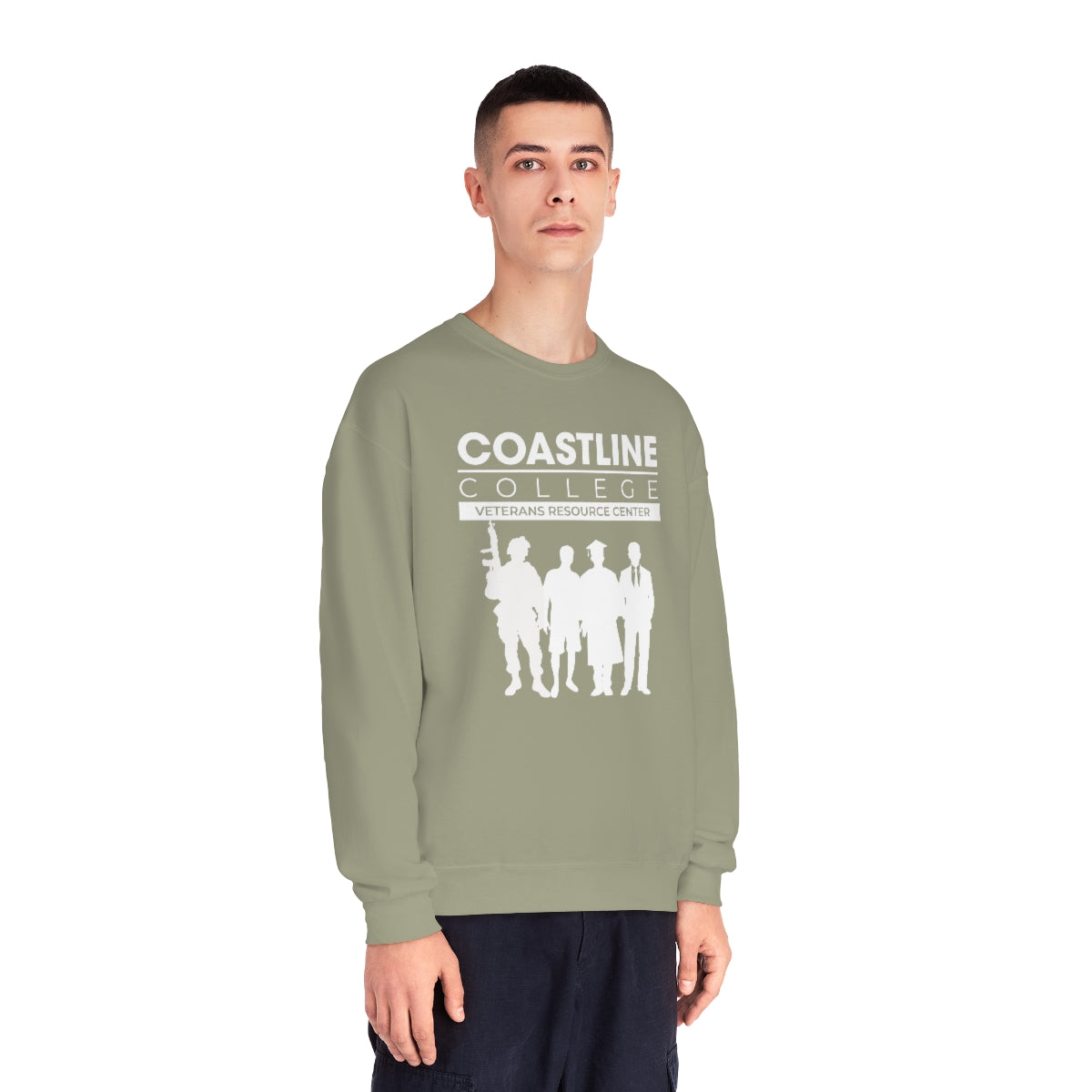 Coastline Veterans Resource Center Unisex NuBlend® Crewneck Sweatshirt