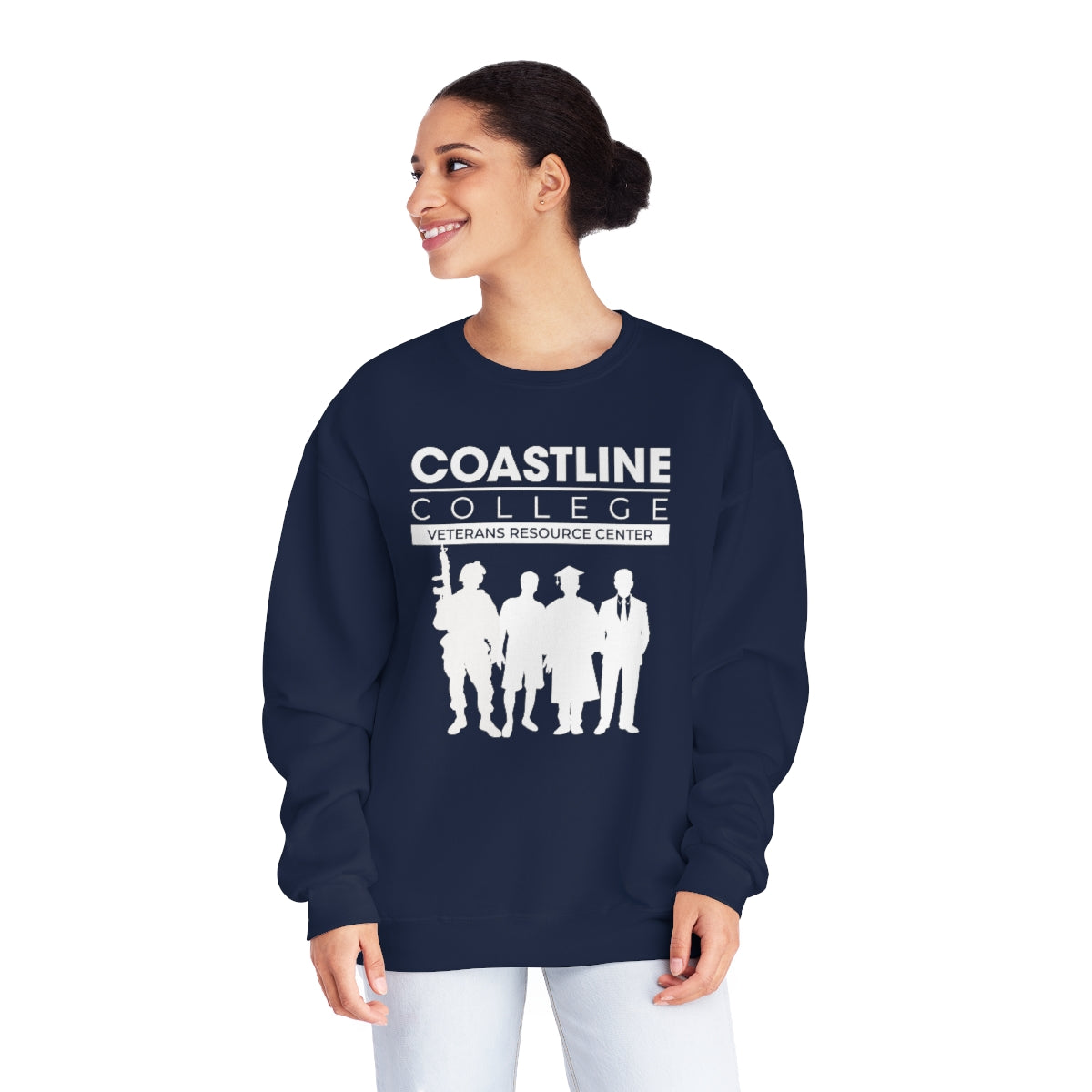 Coastline Veterans Resource Center Unisex NuBlend® Crewneck Sweatshirt