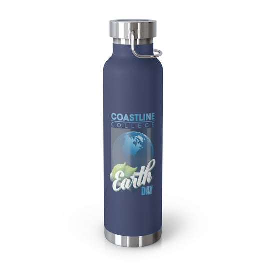 Coastline Earth Day Copper Vacuum Insulated Bottle, 22oz