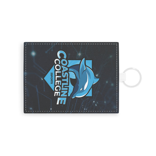 Coastline Esports Saffiano Leather Card Holder
